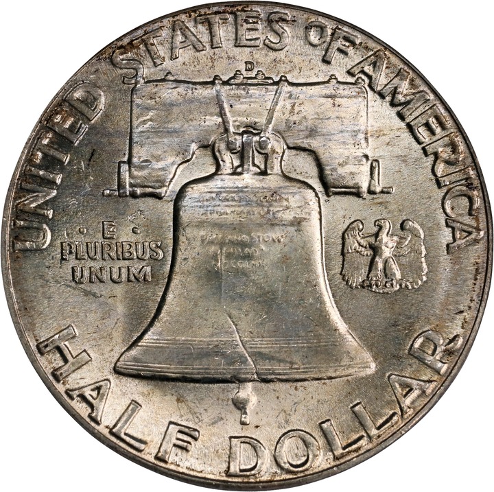 1948-D 50c MS FBL MS64 FBL thumbnail 6