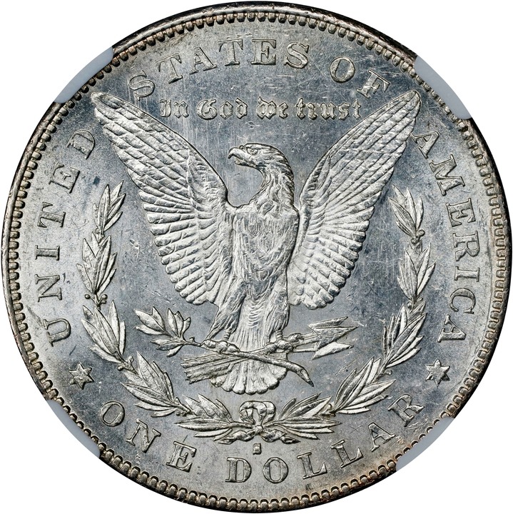 1879-S $1  Reverse of 1878 MS60 thumbnail 2