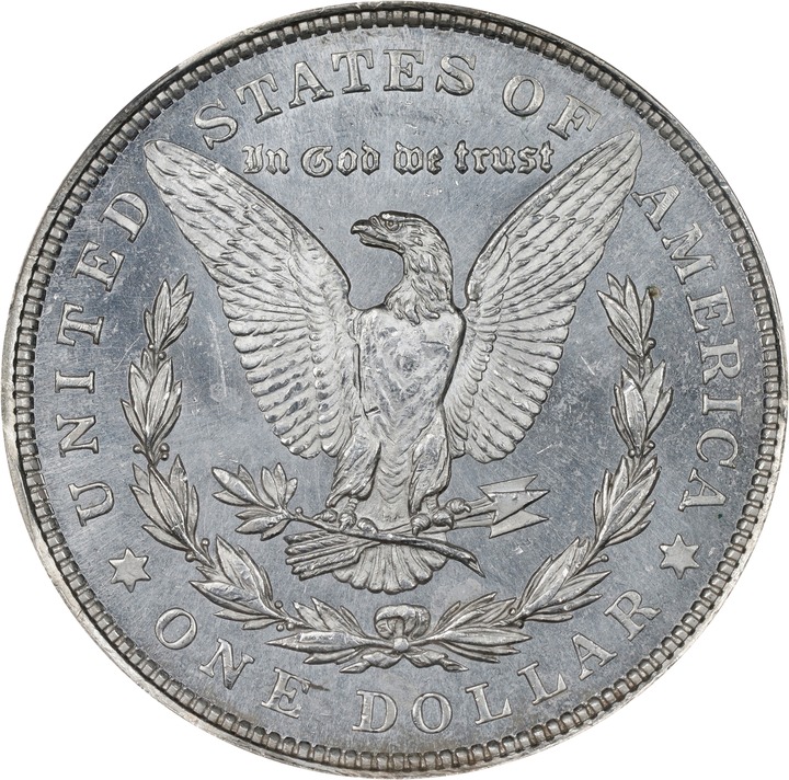 1921 $1  Morgan MS PL AU58 PL thumbnail 11