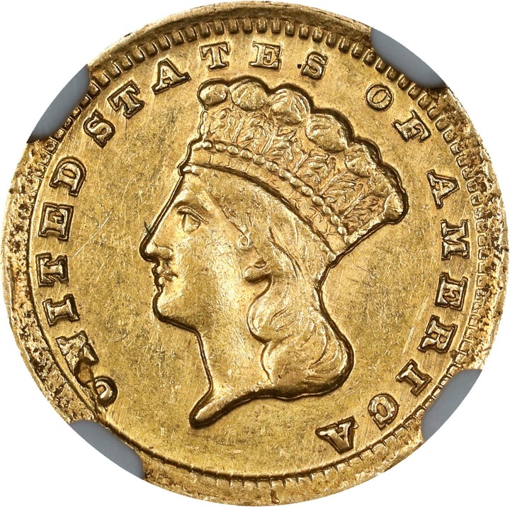 1859-C G$1 MS thumbnail 2
