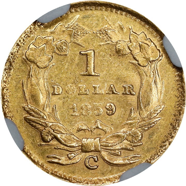 1859-C G$1 MS thumbnail 13