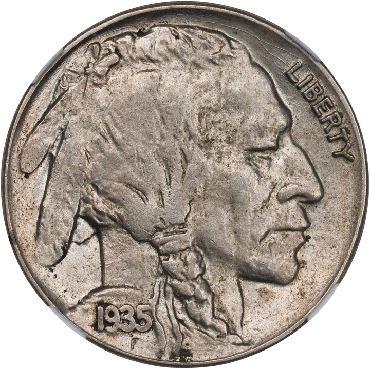 Image for 1935 5c MS62 CAC