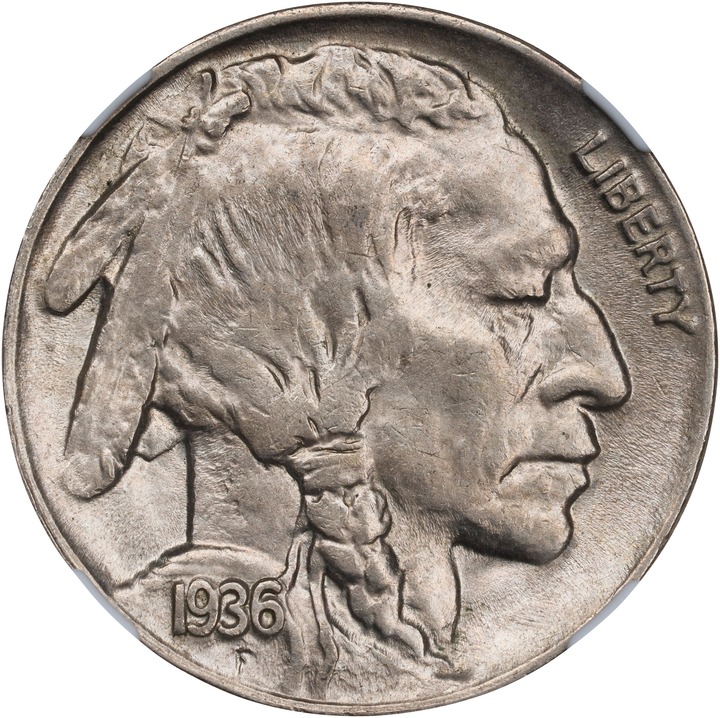 1936 5c MS60 thumbnail 3