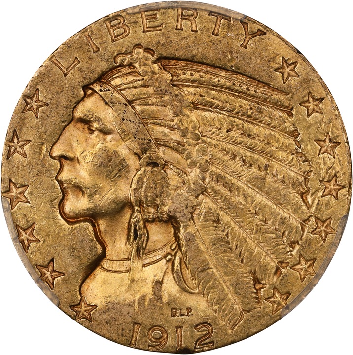 1912-S $5  MS thumbnail 9