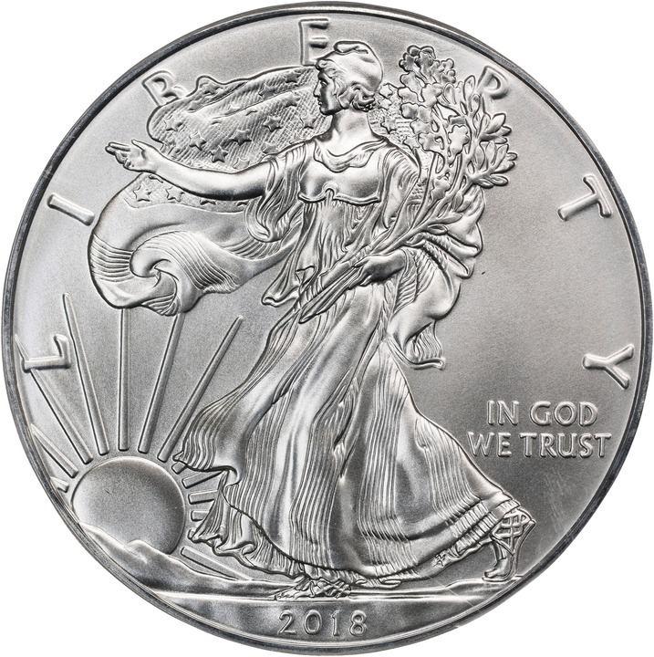 2018 $1  Silver Eagle MS70 thumbnail 19