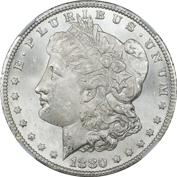 1880/79-CC $1  Reverse of 1878, VAM-4 AU58 thumbnail 17