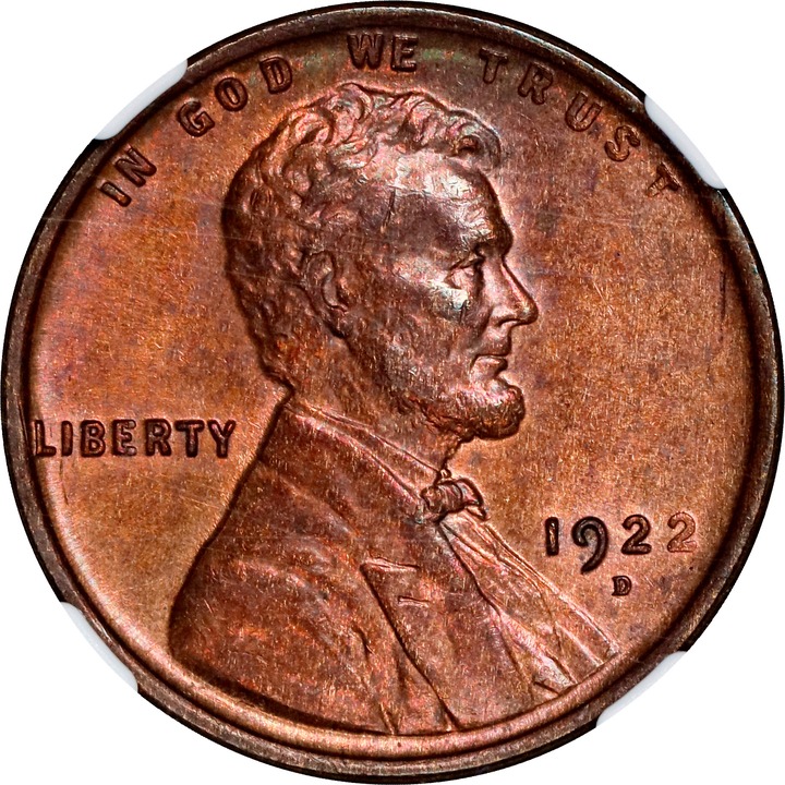 1922-D 1c MS BN G6 BN thumbnail 3