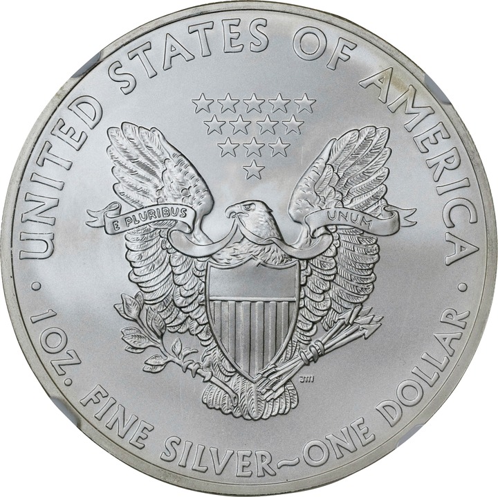 2012 $1  Silver Eagle MS70 CAC thumbnail 4