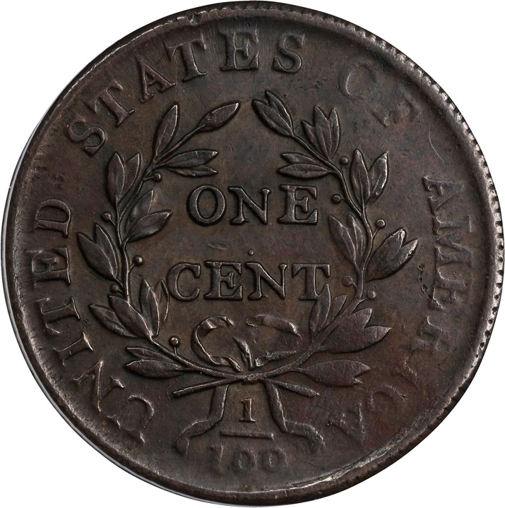 1807/6 1c Large 7 MS BN MS63 BN thumbnail 24