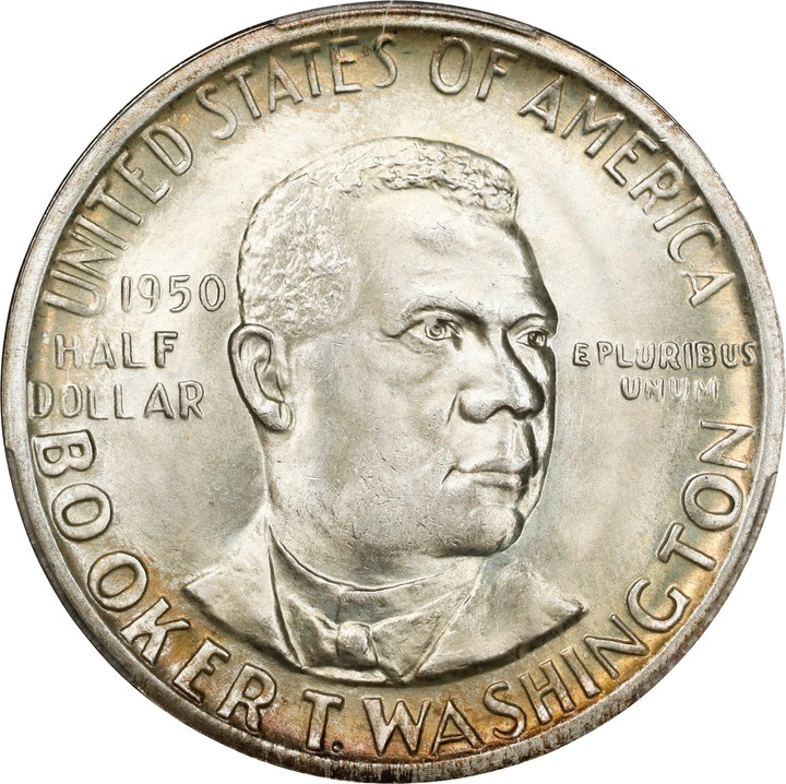 1950-D 50c Booker T. Washington MS67 thumbnail 8