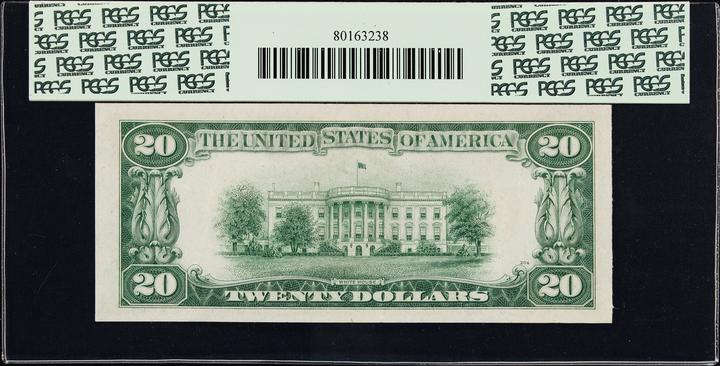 1934A $20  Chicago, Star Replacement (Fr. 2055G*) thumbnail 5