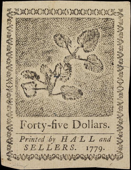Jan 14, 1779 $45  Continental Congress (Fr. CC96) thumbnail 14