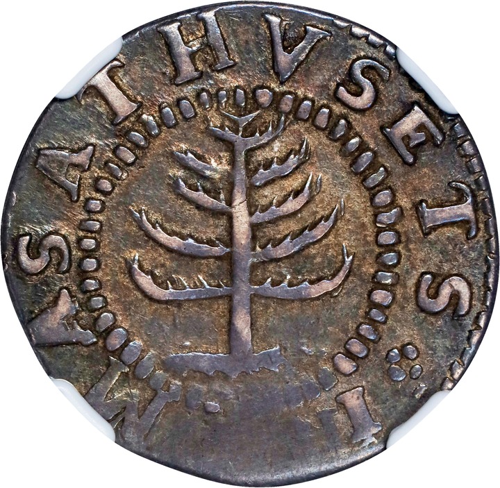 1652 Shilling Pine Tree, Small Planchet MS thumbnail 13