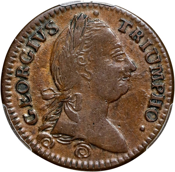 1783 Copper Washington, Triumpho MS BN thumbnail 9
