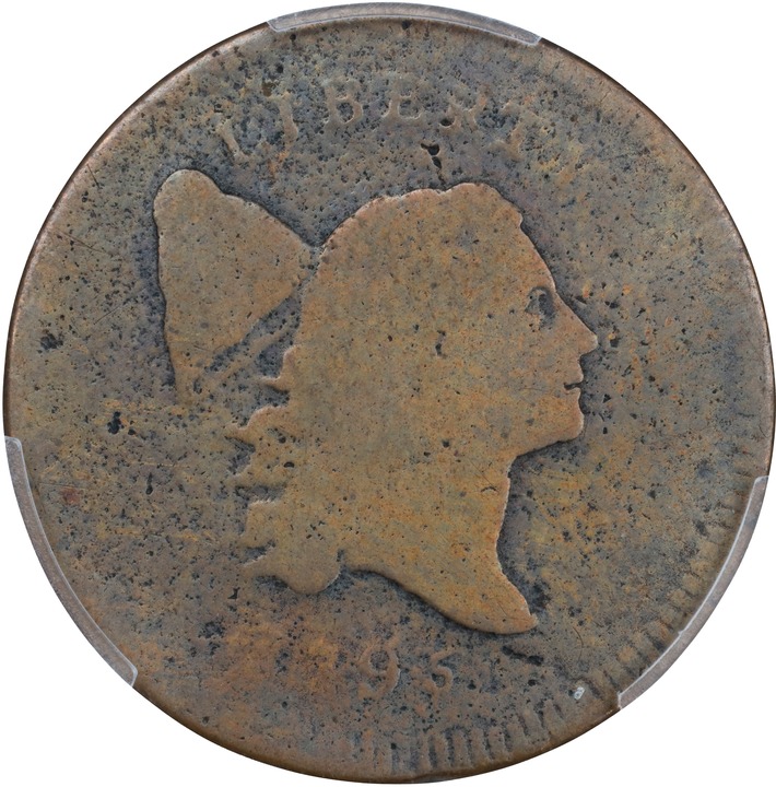 1795 1/2c No Pole, Plain Edge MS RB thumbnail 6