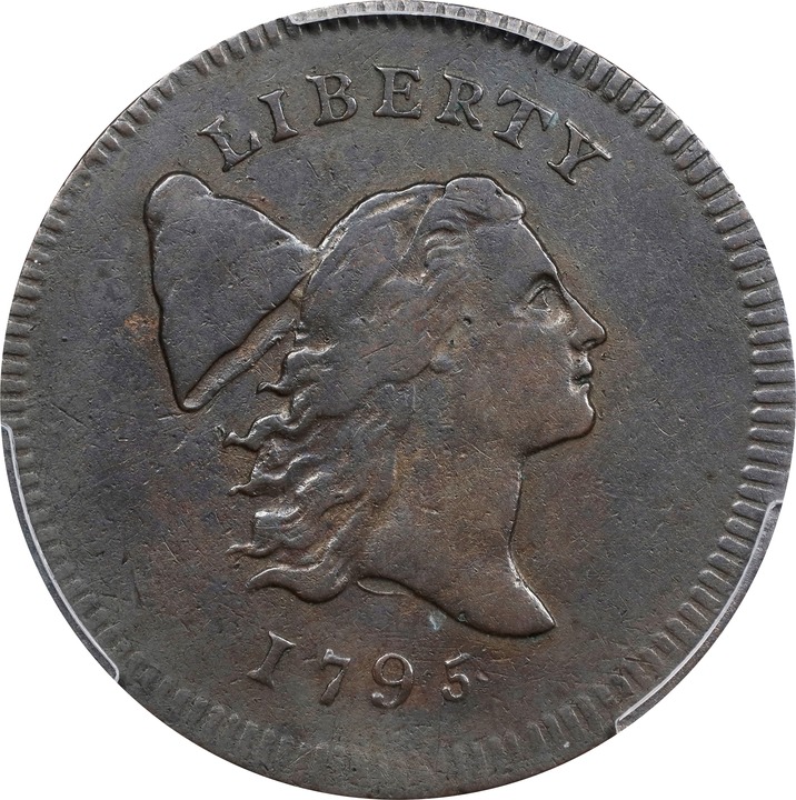 1795 1/2c No Pole, Plain Edge MS RB thumbnail 7
