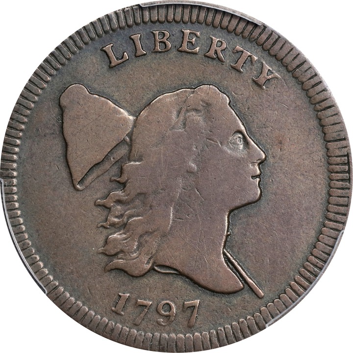 1797 1/2c Plain Edge, Centered Head MS BN thumbnail 6