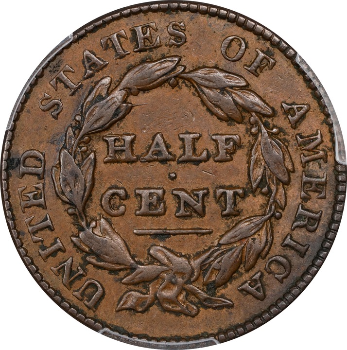 1826 1/2c MS BN XF45 BN thumbnail 8