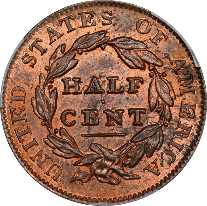 1835 1/2c MS RB MS64 RB CAC thumbnail 21