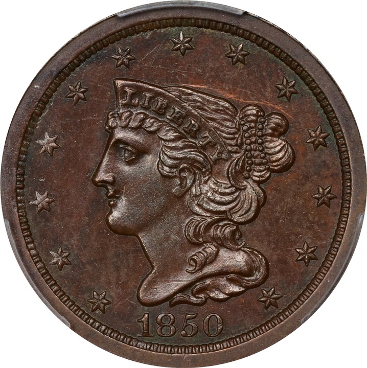 1850 1/2c MS BN thumbnail 9