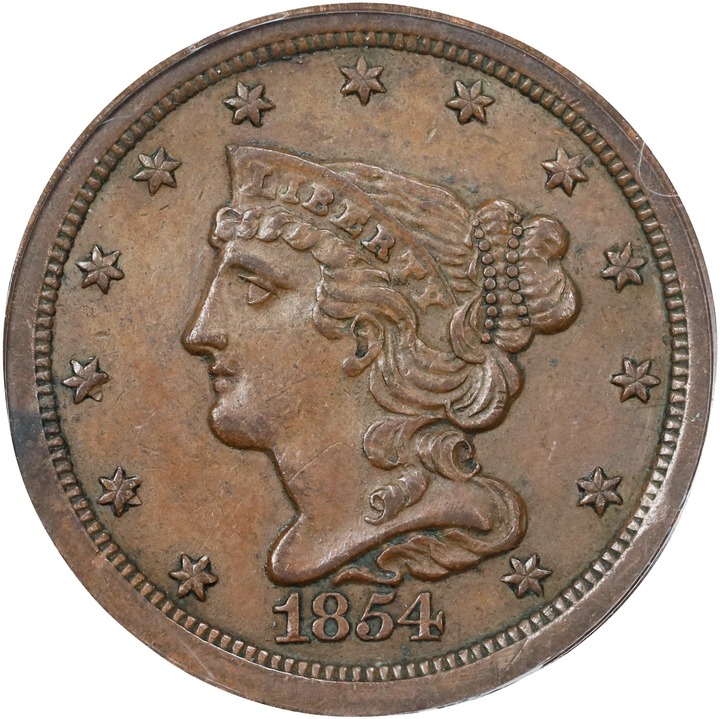 1854 1/2c MS BN thumbnail 4