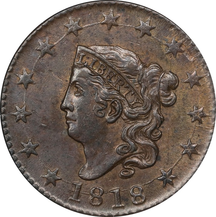 1818 1c MS BN VG10 BN CAC thumbnail 22
