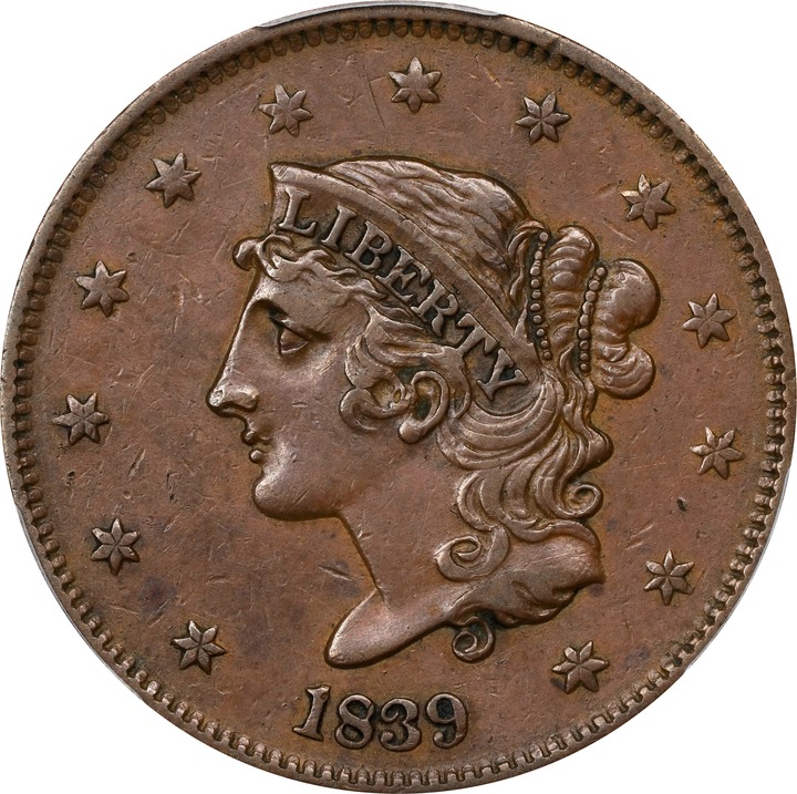 1839 1c Booby Head MS BN VF25 BN CAC thumbnail 21