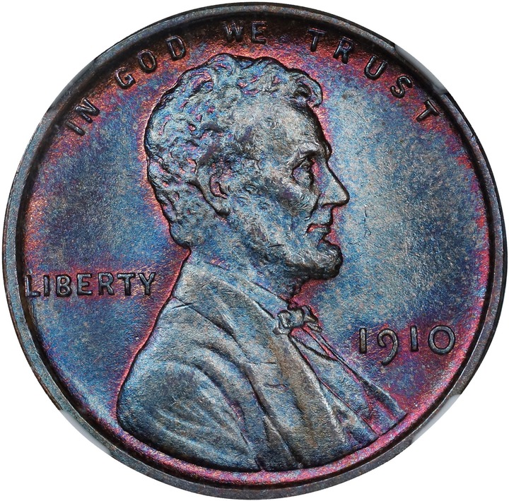 Image for Lincoln Cent 1c Wheat Reverse, 1909-1958 MS BN [Type] MS67 BN