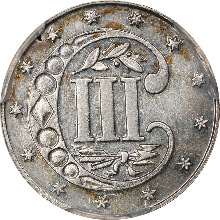 1870 3cS MS61 CAC thumbnail 23