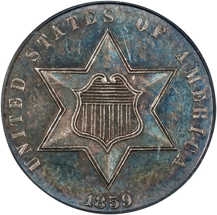 1859 3cS PR60 CAC thumbnail 15