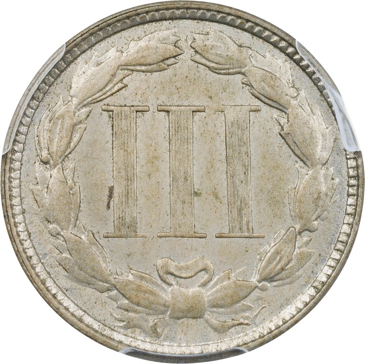 1872 3cN XF40 CAC thumbnail 24