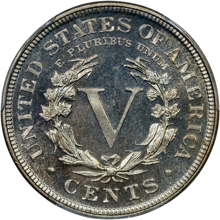 1887 5c PR66 thumbnail 6