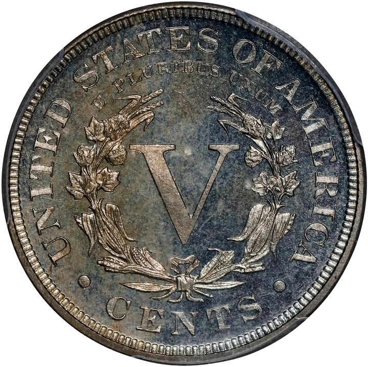 1887 5c PR66 thumbnail 4