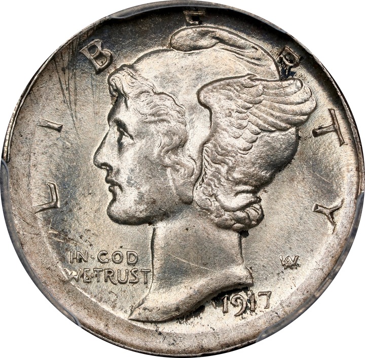 1917-S 10c MS thumbnail 10