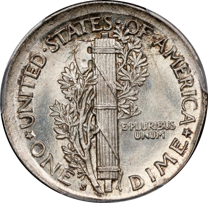 1917-S 10c VF20 thumbnail 2