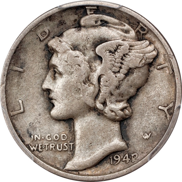 1942/1 10c VG10 CAC thumbnail 24