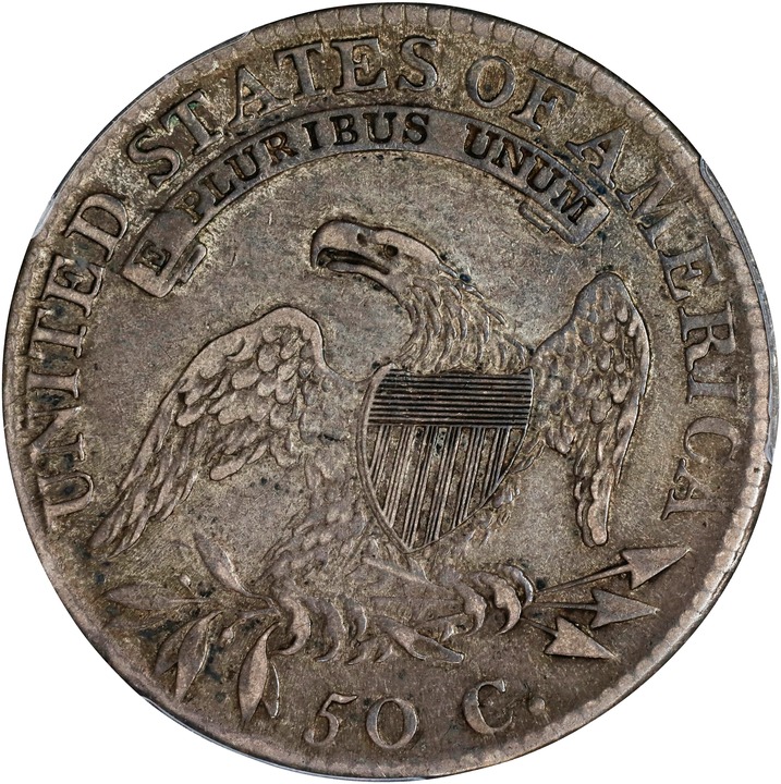 1813 50c VF30 CAC thumbnail 2