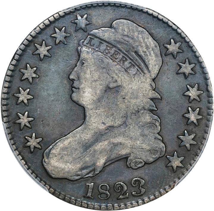 1823 50c Broken 3 AG3 thumbnail 11