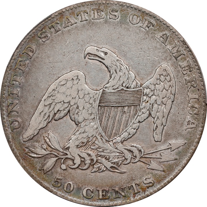 1836 50c Reeded Edge VF20 thumbnail 19