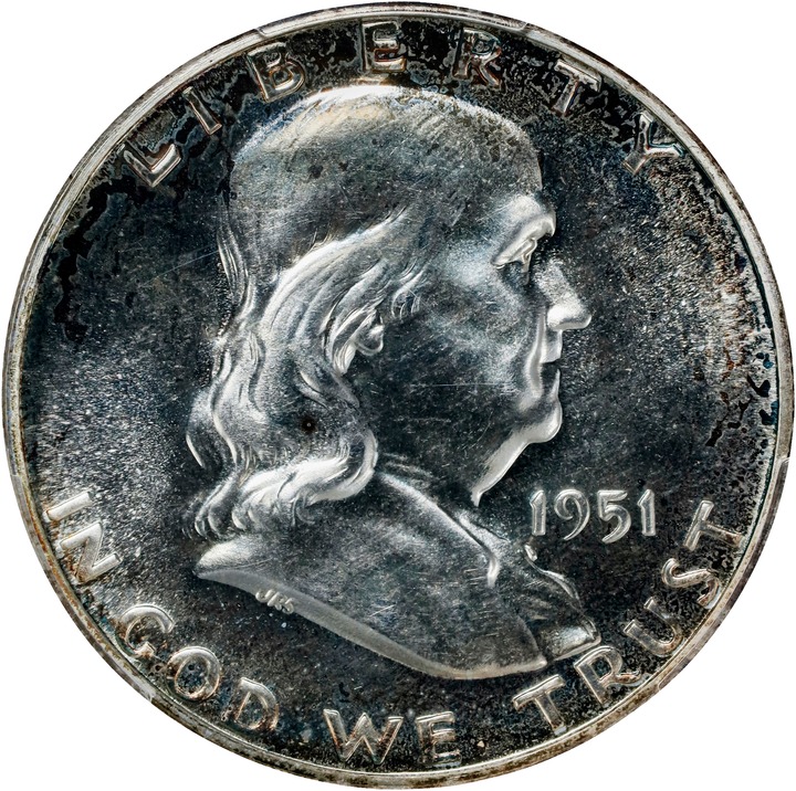1951 50c PR69 thumbnail 17