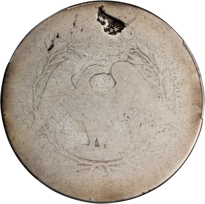 1795 $1  Flowing Hair, 2 Leaves G6 CAC thumbnail 16