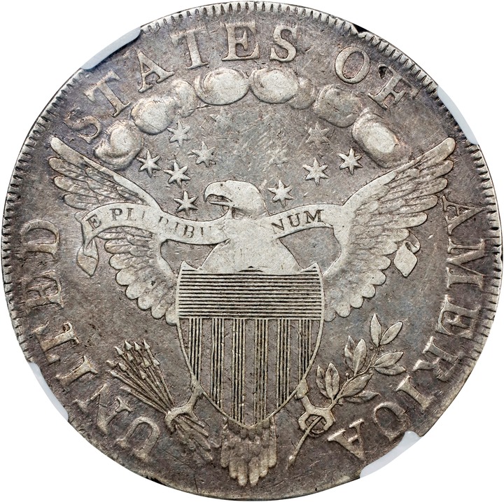 1798 $1  Large Eagle, Pointed 9 VF20 thumbnail 18