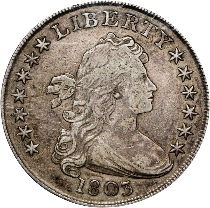 1803 $1  Large 3 AG2 CAC thumbnail 22