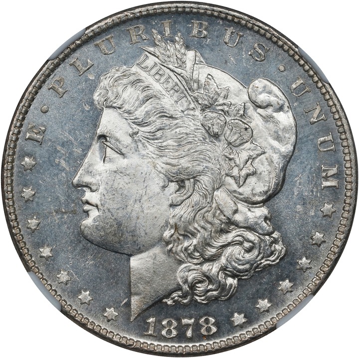 1878 7/8TF $1  Strong MS PL thumbnail 4