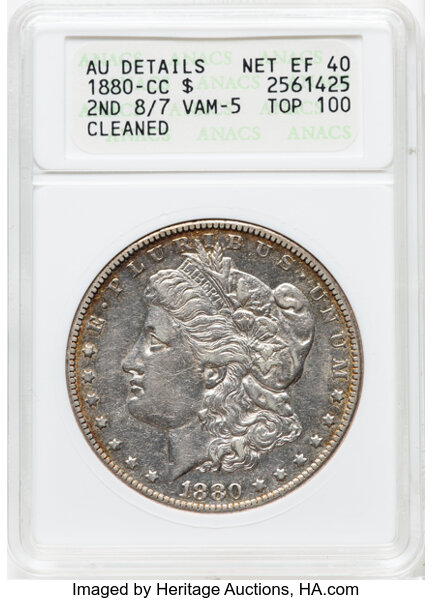 1880-CC $1  8/7, High 7, VAM-5 MS thumbnail 7