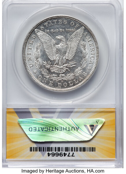1880-O $1  Pitted Date, VAM-7  MS thumbnail 7