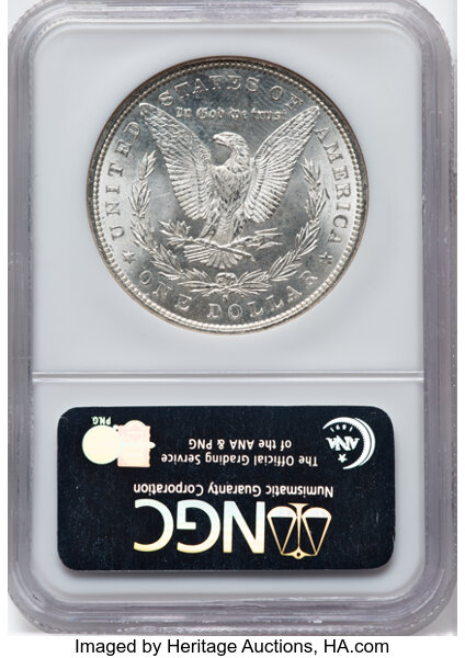1880/9-S $1  Overdate, VAM-11 MS68 CAC thumbnail 23