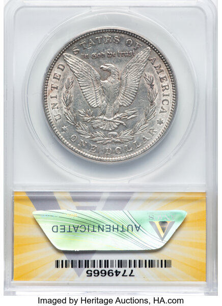 1889 $1 VG10 CAC thumbnail 24