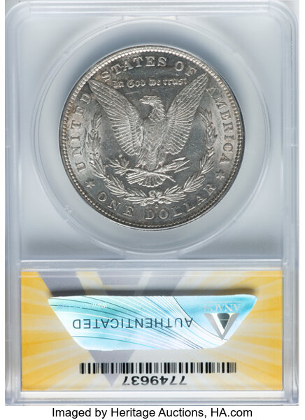 1880-O $1  Hangnail, VAM-48 VF20 thumbnail 24