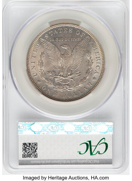 1886 $1  Doubled Arrows, VAM-17 VF20 CAC thumbnail 6